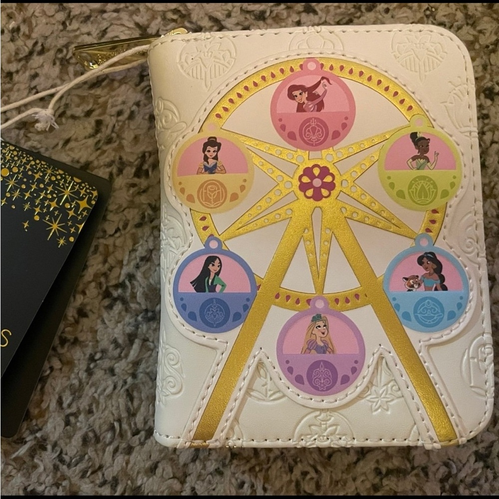 disney loungefly princess wallet